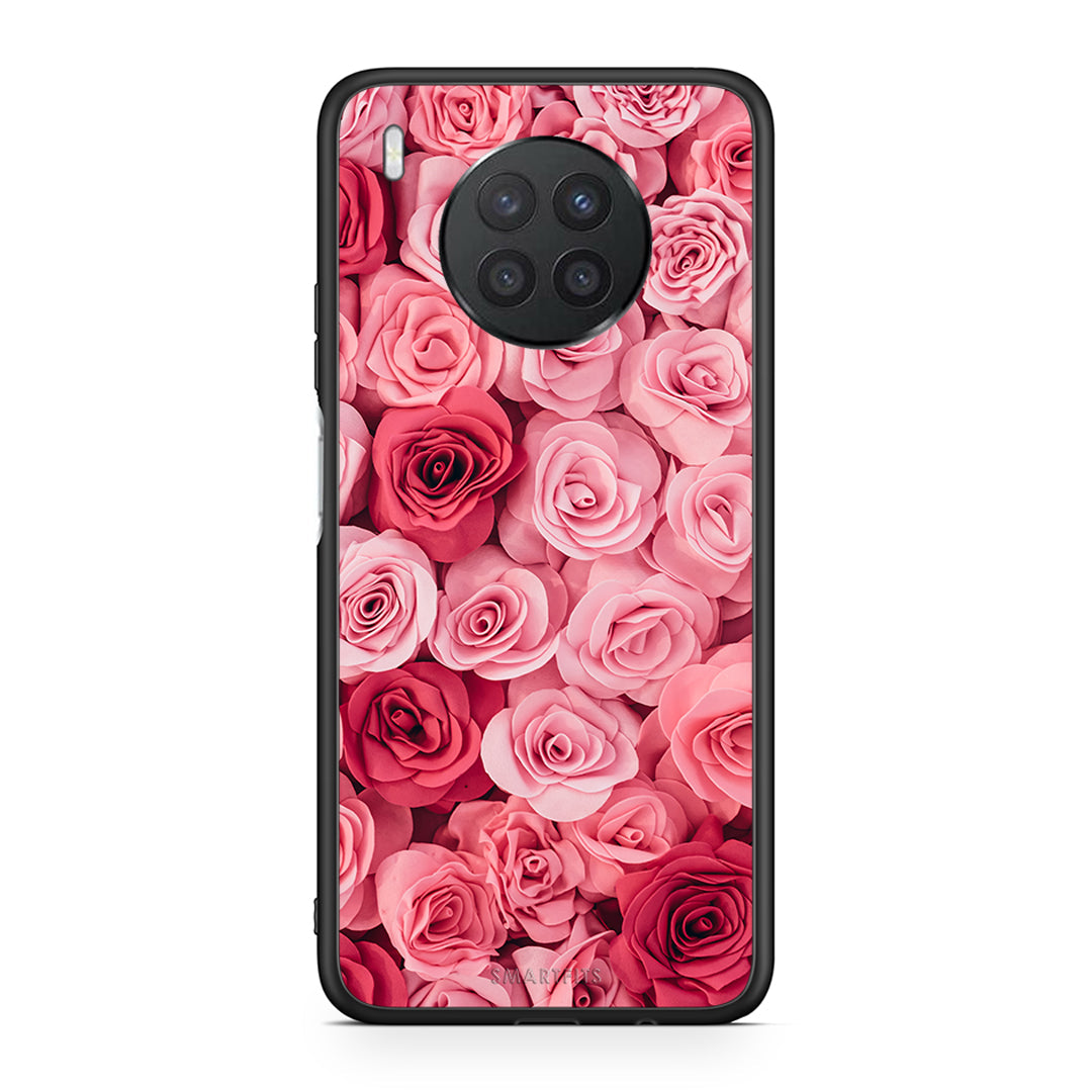 4 - Huawei Nova 8i / Honor 50 Lite RoseGarden Valentine case, cover, bumper