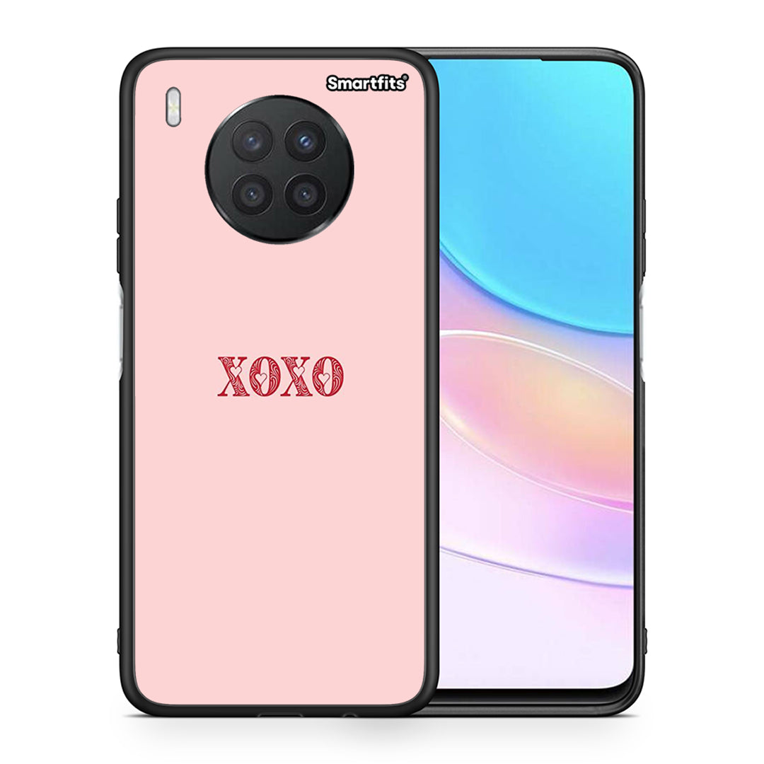 Θήκη Huawei Nova 8i / Honor 50 Lite XOXO Love από τη Smartfits με σχέδιο στο πίσω μέρος και μαύρο περίβλημα | Huawei Nova 8i / Honor 50 Lite XOXO Love case with colorful back and black bezels