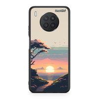 Thumbnail for Huawei Nova 8i / Honor 50 Lite Pixel Sunset θήκη από τη Smartfits με σχέδιο στο πίσω μέρος και μαύρο περίβλημα | Smartphone case with colorful back and black bezels by Smartfits