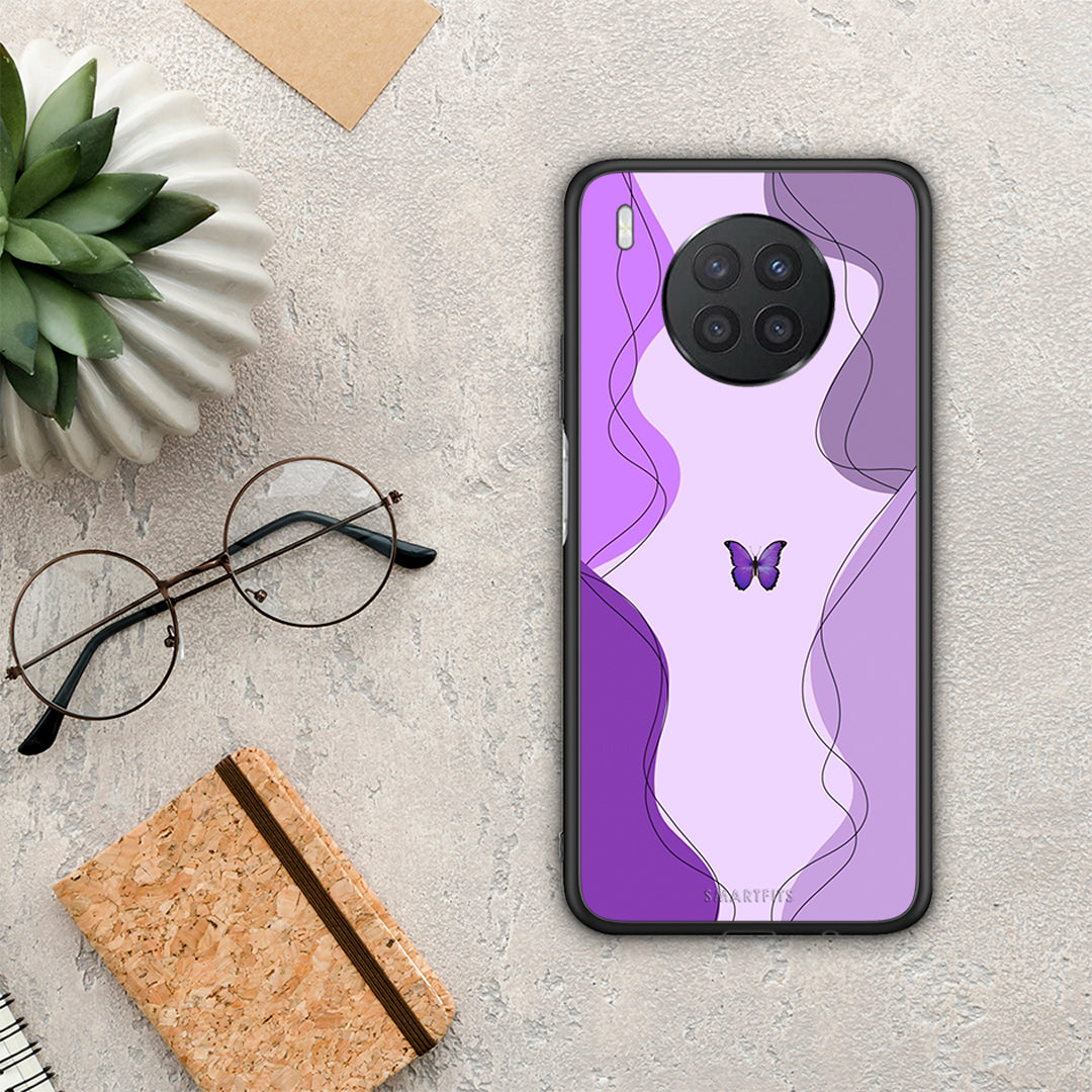 Purple Mariposa - Huawei Nova 8i / Honor 50 Lite case