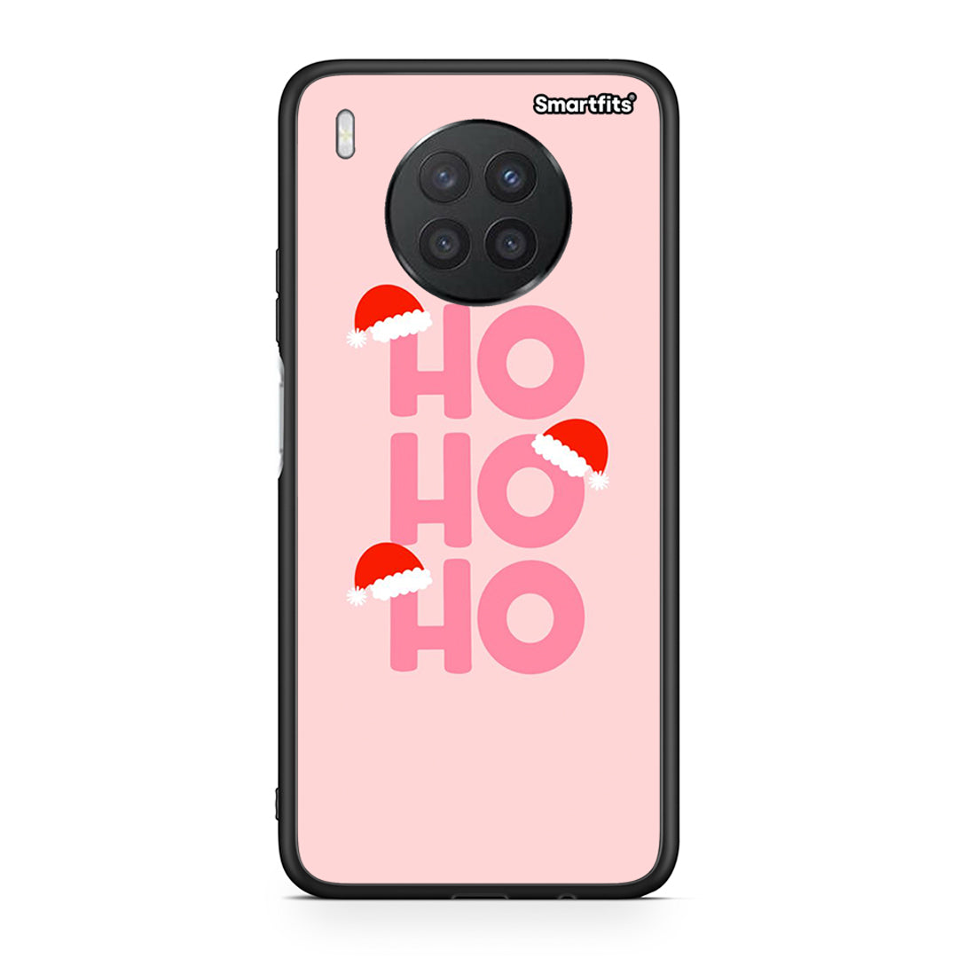 Huawei Nova 8i / Honor 50 Lite Xmas Ho Ho Ho θήκη από τη Smartfits με σχέδιο στο πίσω μέρος και μαύρο περίβλημα | Smartphone case with colorful back and black bezels by Smartfits