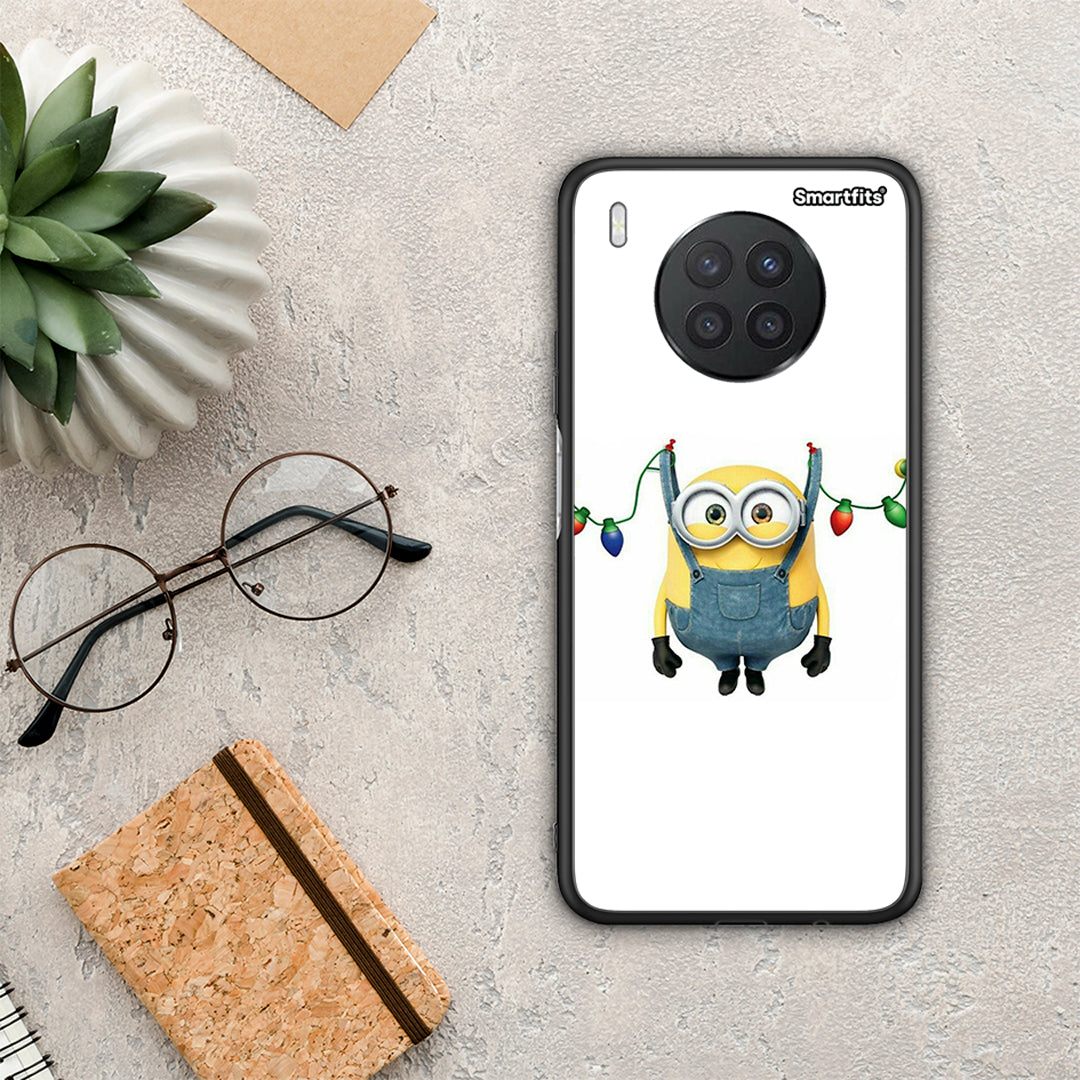 Xmas Minion Lights - Huawei Nova 8i / Honor 50 Lite case