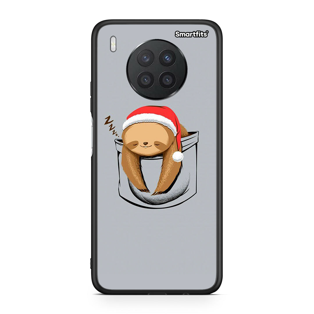 Huawei Nova 8i / Honor 50 Lite Xmas Zzzz θήκη από τη Smartfits με σχέδιο στο πίσω μέρος και μαύρο περίβλημα | Smartphone case with colorful back and black bezels by Smartfits