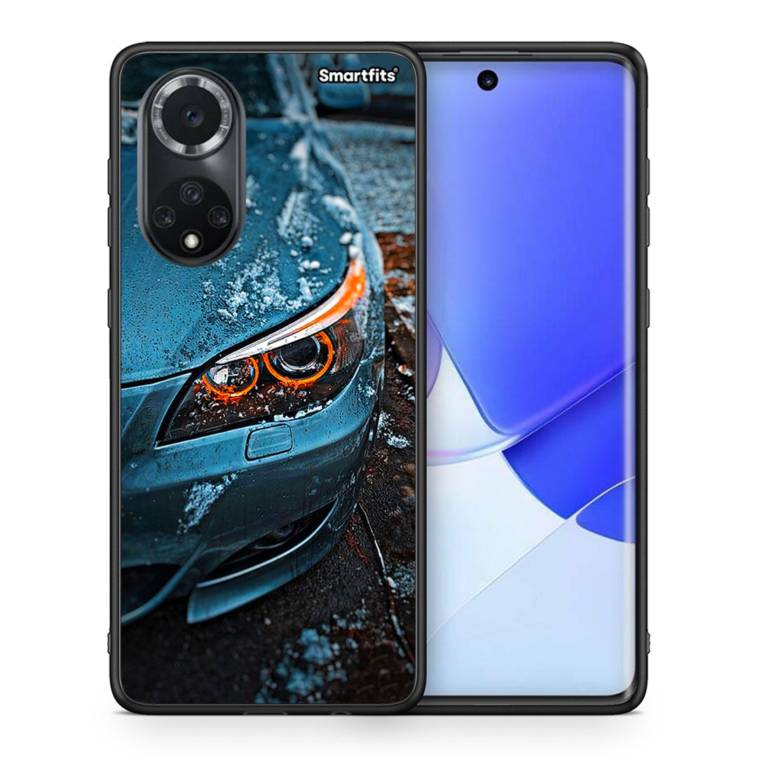 Θήκη Huawei Nova 9 / Honor 50 Bmw E60 από τη Smartfits με σχέδιο στο πίσω μέρος και μαύρο περίβλημα | Huawei Nova 9 / Honor 50 Bmw E60 case with colorful back and black bezels