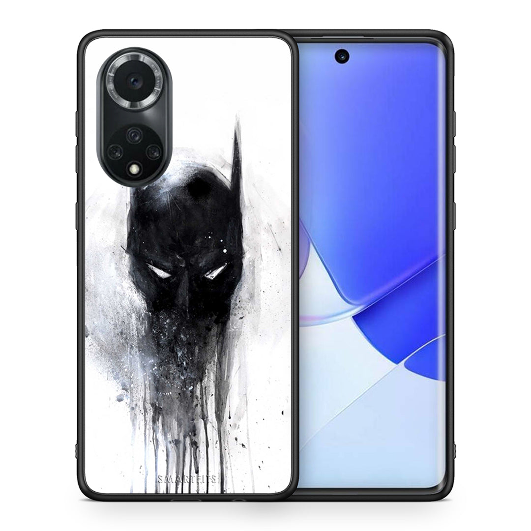 Θήκη Huawei Nova 9/Honor 50 Paint Bat Hero από τη Smartfits με σχέδιο στο πίσω μέρος και μαύρο περίβλημα | Huawei Nova 9/Honor 50 Paint Bat Hero case with colorful back and black bezels