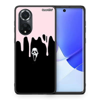 Thumbnail for Θήκη Huawei Nova 9 / Honor 50 Melting Halloween Mask από τη Smartfits με σχέδιο στο πίσω μέρος και μαύρο περίβλημα | Huawei Nova 9 / Honor 50 Melting Halloween Mask case with colorful back and black bezels