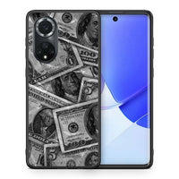 Thumbnail for Θήκη Huawei Nova 9/Honor 50 Money Dollars από τη Smartfits με σχέδιο στο πίσω μέρος και μαύρο περίβλημα | Huawei Nova 9/Honor 50 Money Dollars case with colorful back and black bezels