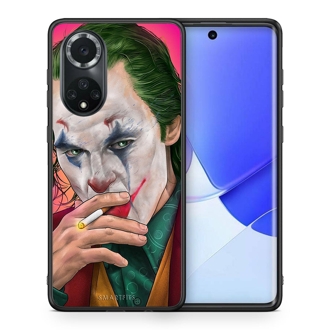 Θήκη Huawei Nova 9/Honor 50 JokesOnU PopArt από τη Smartfits με σχέδιο στο πίσω μέρος και μαύρο περίβλημα | Huawei Nova 9/Honor 50 JokesOnU PopArt case with colorful back and black bezels