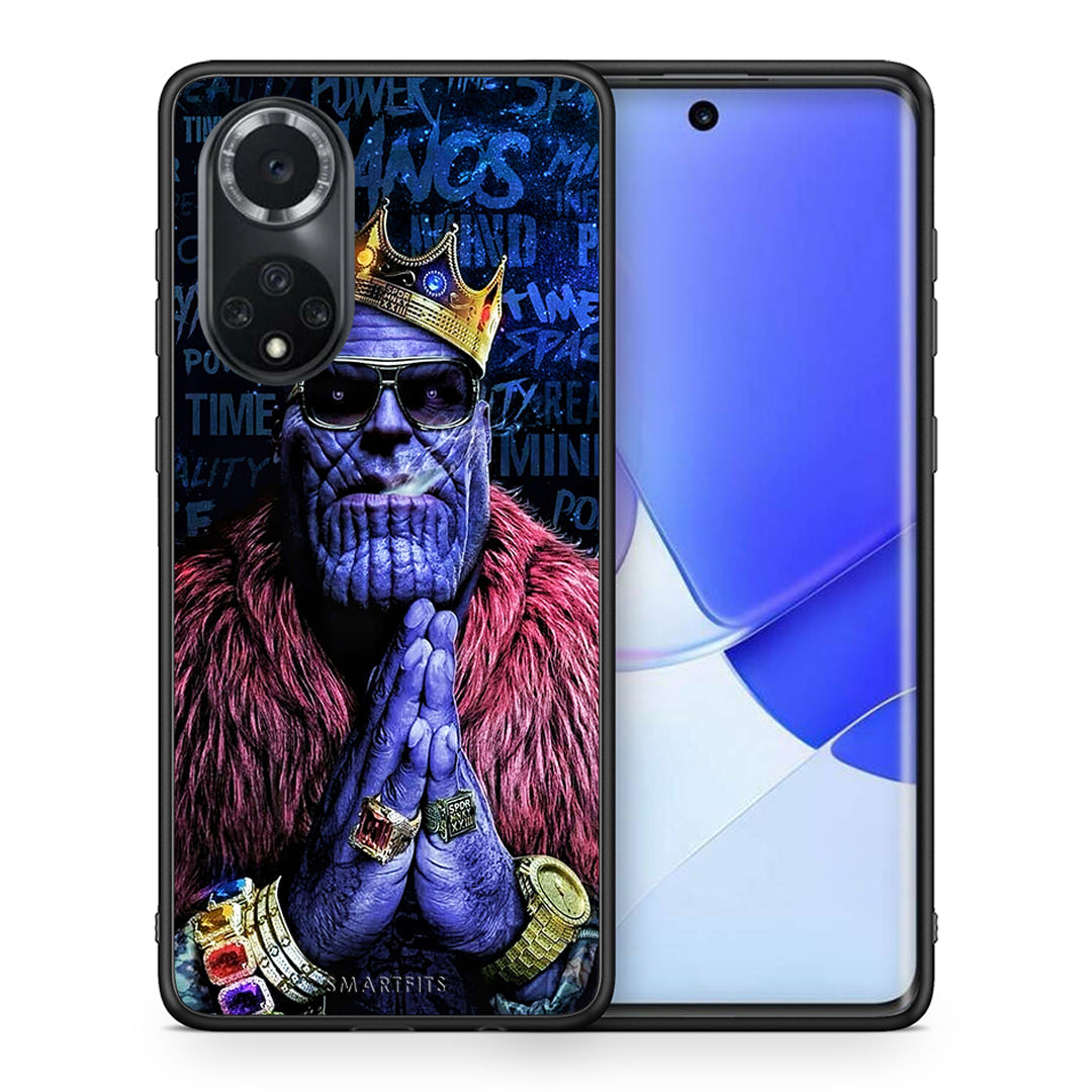 Θήκη Huawei Nova 9/Honor 50 Thanos PopArt από τη Smartfits με σχέδιο στο πίσω μέρος και μαύρο περίβλημα | Huawei Nova 9/Honor 50 Thanos PopArt case with colorful back and black bezels