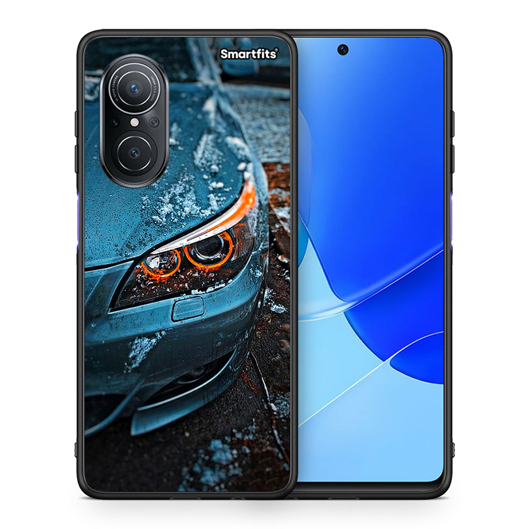 Θήκη Huawei Nova 9 SE Bmw E60 από τη Smartfits με σχέδιο στο πίσω μέρος και μαύρο περίβλημα | Huawei Nova 9 SE Bmw E60 case with colorful back and black bezels