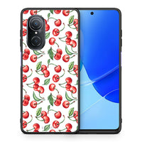 Thumbnail for Θήκη Huawei Nova 9 SE Cherry Summer από τη Smartfits με σχέδιο στο πίσω μέρος και μαύρο περίβλημα | Huawei Nova 9 SE Cherry Summer case with colorful back and black bezels