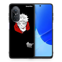 Thumbnail for Θήκη Huawei Nova 9 SE Itadori Anime από τη Smartfits με σχέδιο στο πίσω μέρος και μαύρο περίβλημα | Huawei Nova 9 SE Itadori Anime case with colorful back and black bezels