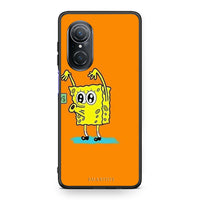 Thumbnail for Huawei Nova 9 SE No Money 2 Θήκη Αγίου Βαλεντίνου από τη Smartfits με σχέδιο στο πίσω μέρος και μαύρο περίβλημα | Smartphone case with colorful back and black bezels by Smartfits