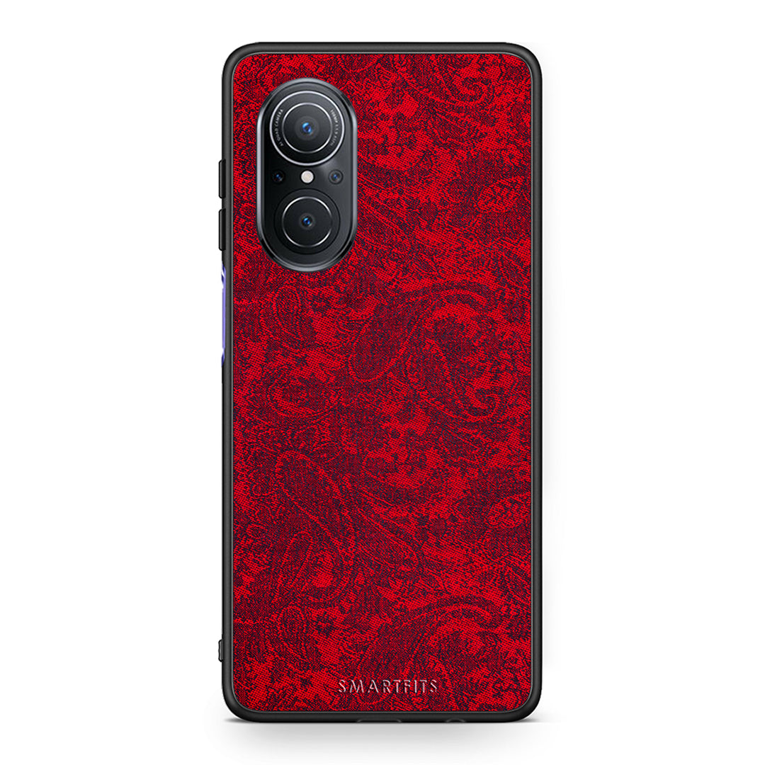 Huawei Nova 9 SE Paisley Cashmere θήκη από τη Smartfits με σχέδιο στο πίσω μέρος και μαύρο περίβλημα | Smartphone case with colorful back and black bezels by Smartfits