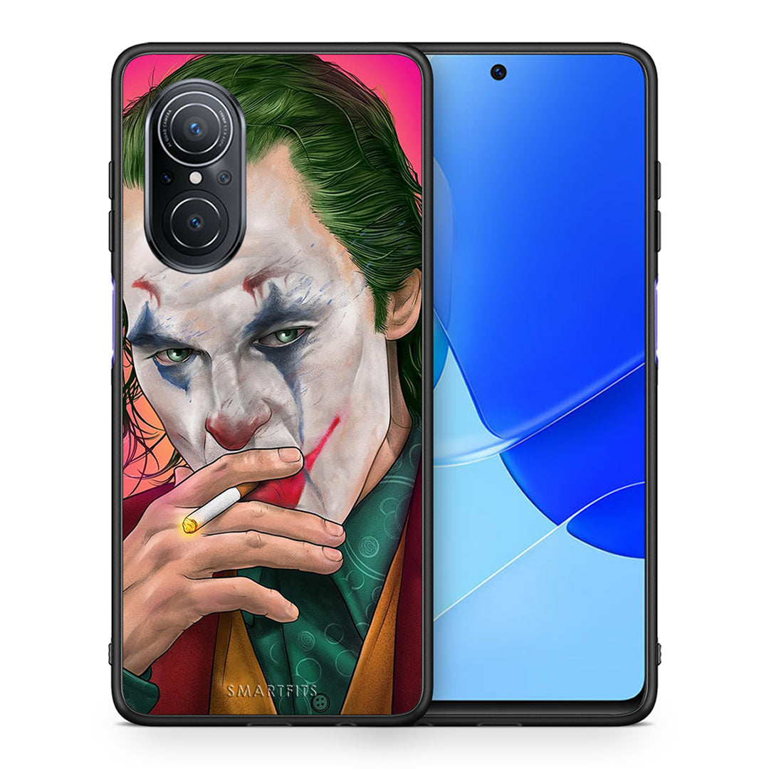 Θήκη Huawei Nova 9 SE JokesOnU PopArt από τη Smartfits με σχέδιο στο πίσω μέρος και μαύρο περίβλημα | Huawei Nova 9 SE JokesOnU PopArt case with colorful back and black bezels