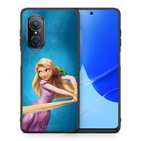 Thumbnail for Θήκη Αγίου Βαλεντίνου Huawei Nova 9 SE Tangled 2 από τη Smartfits με σχέδιο στο πίσω μέρος και μαύρο περίβλημα | Huawei Nova 9 SE Tangled 2 case with colorful back and black bezels