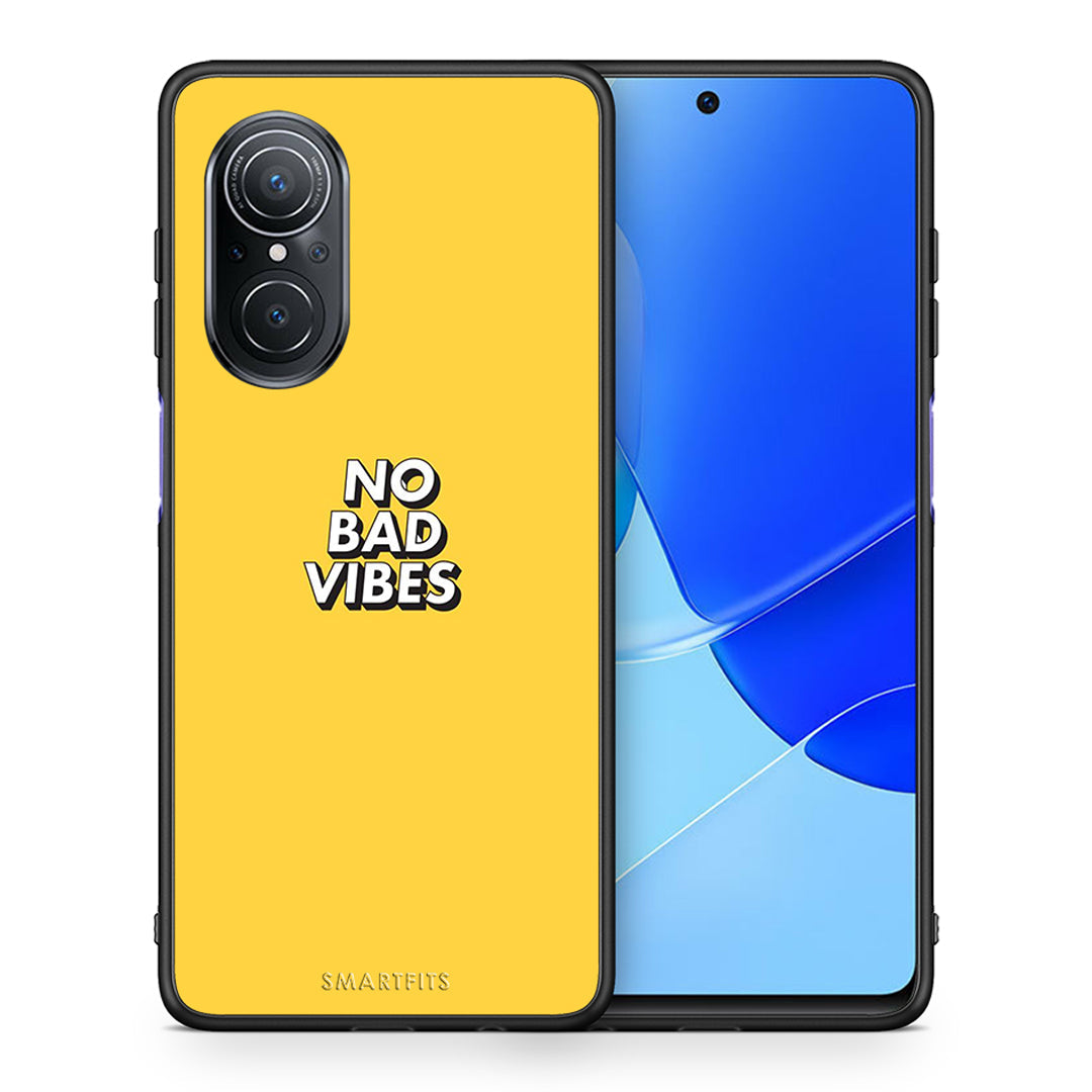 Θήκη Huawei Nova 9 SE Vibes Text από τη Smartfits με σχέδιο στο πίσω μέρος και μαύρο περίβλημα | Huawei Nova 9 SE Vibes Text case with colorful back and black bezels