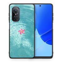 Thumbnail for Θήκη Huawei Nova 9 SE Water Flower από τη Smartfits με σχέδιο στο πίσω μέρος και μαύρο περίβλημα | Huawei Nova 9 SE Water Flower case with colorful back and black bezels