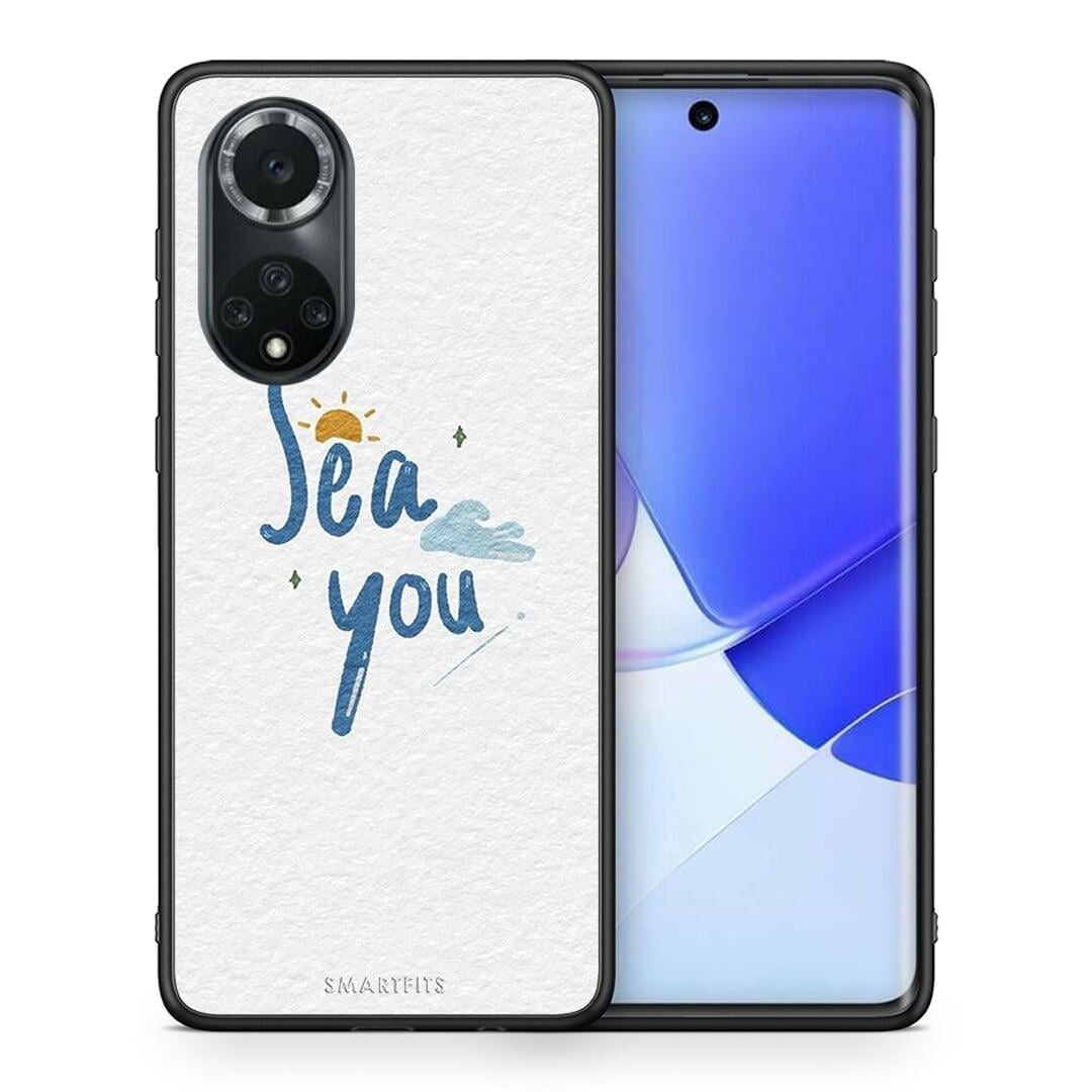 Θήκη Huawei Nova 9 / Honor 50 Sea You από τη Smartfits με σχέδιο στο πίσω μέρος και μαύρο περίβλημα | Huawei Nova 9 / Honor 50 Sea You case with colorful back and black bezels