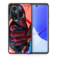 Thumbnail for Θήκη Huawei Nova 9 / Honor 50 Spider Hand από τη Smartfits με σχέδιο στο πίσω μέρος και μαύρο περίβλημα | Huawei Nova 9 / Honor 50 Spider Hand case with colorful back and black bezels
