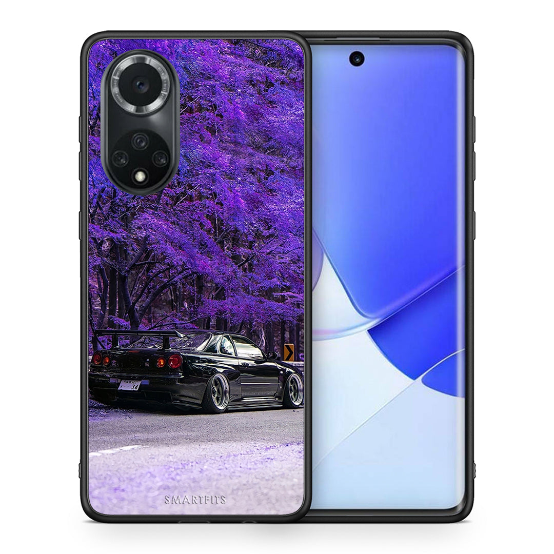 Θήκη Αγίου Βαλεντίνου Huawei Nova 9 / Honor 50 Super Car από τη Smartfits με σχέδιο στο πίσω μέρος και μαύρο περίβλημα | Huawei Nova 9 / Honor 50 Super Car case with colorful back and black bezels