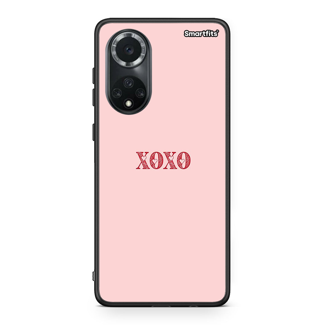 Huawei Nova 9/Honor 50 XOXO Love θήκη από τη Smartfits με σχέδιο στο πίσω μέρος και μαύρο περίβλημα | Smartphone case with colorful back and black bezels by Smartfits
