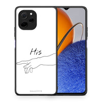 Thumbnail for Θήκη Huawei Nova Y61 Aesthetic Love 2 από τη Smartfits με σχέδιο στο πίσω μέρος και μαύρο περίβλημα | Huawei Nova Y61 Aesthetic Love 2 Case with Colorful Back and Black Bezels