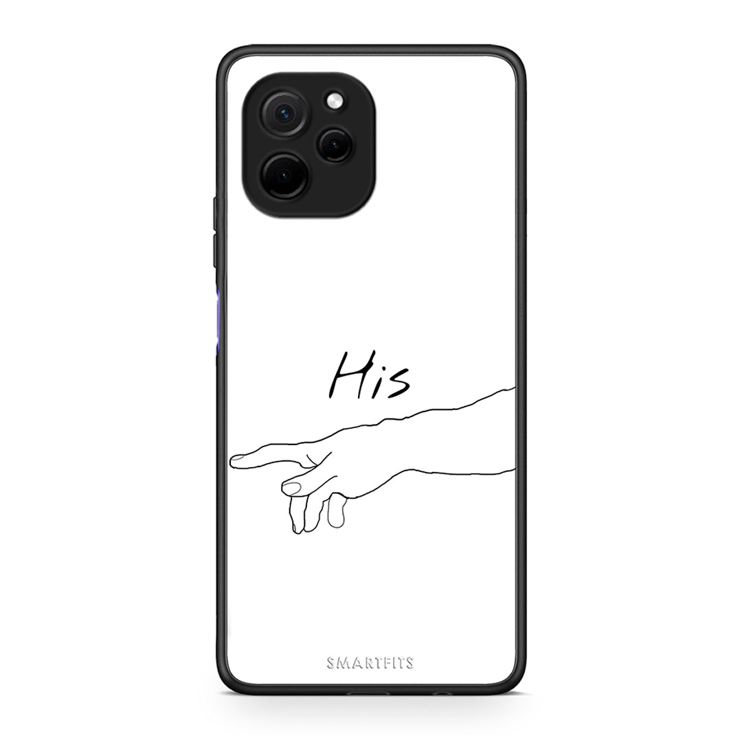 Θήκη Huawei Nova Y61 Aesthetic Love 2 από τη Smartfits με σχέδιο στο πίσω μέρος και μαύρο περίβλημα | Huawei Nova Y61 Aesthetic Love 2 Case with Colorful Back and Black Bezels