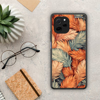 Thumbnail for Θήκη Huawei Nova Y61 Autumn Leaves από τη Smartfits με σχέδιο στο πίσω μέρος και μαύρο περίβλημα | Huawei Nova Y61 Autumn Leaves Case with Colorful Back and Black Bezels