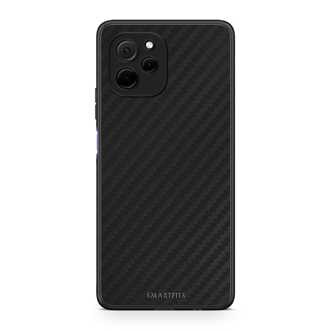 Θήκη Huawei Nova Y61 Carbon Black από τη Smartfits με σχέδιο στο πίσω μέρος και μαύρο περίβλημα | Huawei Nova Y61 Carbon Black Case with Colorful Back and Black Bezels