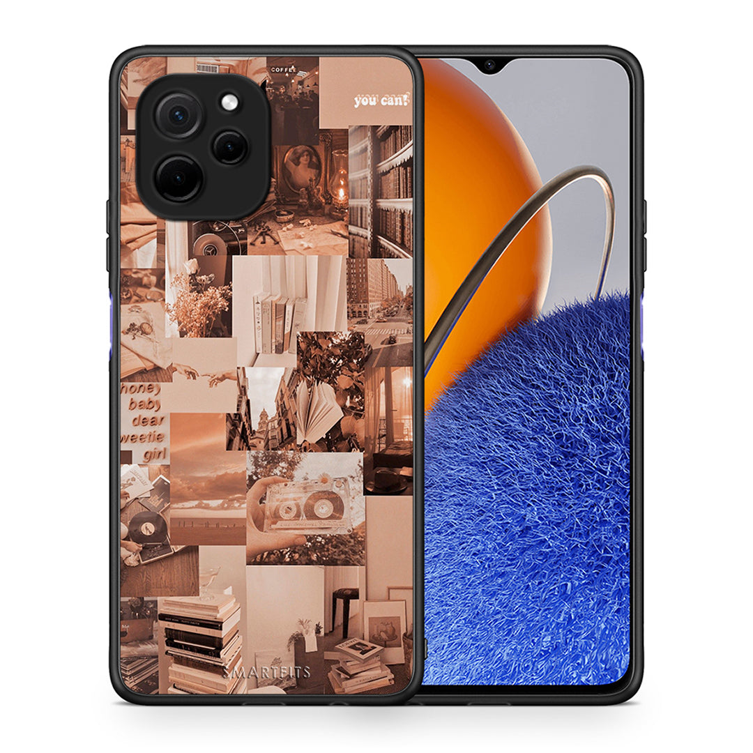 Θήκη Huawei Nova Y61 Collage You Can από τη Smartfits με σχέδιο στο πίσω μέρος και μαύρο περίβλημα | Huawei Nova Y61 Collage You Can Case with Colorful Back and Black Bezels