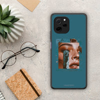 Thumbnail for Θήκη Huawei Nova Y61 Cry An Ocean από τη Smartfits με σχέδιο στο πίσω μέρος και μαύρο περίβλημα | Huawei Nova Y61 Cry An Ocean Case with Colorful Back and Black Bezels