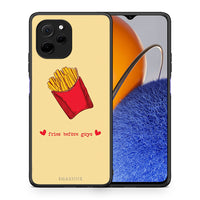 Thumbnail for Θήκη Huawei Nova Y61 Fries Before Guys από τη Smartfits με σχέδιο στο πίσω μέρος και μαύρο περίβλημα | Huawei Nova Y61 Fries Before Guys Case with Colorful Back and Black Bezels