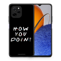 Thumbnail for Θήκη Huawei Nova Y61 How You Doin από τη Smartfits με σχέδιο στο πίσω μέρος και μαύρο περίβλημα | Huawei Nova Y61 How You Doin Case with Colorful Back and Black Bezels