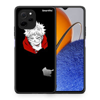 Thumbnail for Θήκη Huawei Nova Y61 Itadori Anime από τη Smartfits με σχέδιο στο πίσω μέρος και μαύρο περίβλημα | Huawei Nova Y61 Itadori Anime Case with Colorful Back and Black Bezels