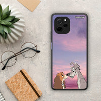 Thumbnail for Θήκη Huawei Nova Y61 Lady And Tramp από τη Smartfits με σχέδιο στο πίσω μέρος και μαύρο περίβλημα | Huawei Nova Y61 Lady And Tramp Case with Colorful Back and Black Bezels