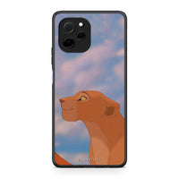 Thumbnail for Θήκη Huawei Nova Y61 Lion Love 2 από τη Smartfits με σχέδιο στο πίσω μέρος και μαύρο περίβλημα | Huawei Nova Y61 Lion Love 2 Case with Colorful Back and Black Bezels