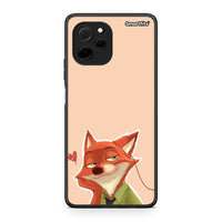 Thumbnail for Θήκη Huawei Nova Y61 Nick Wilde And Judy Hopps Love 1 από τη Smartfits με σχέδιο στο πίσω μέρος και μαύρο περίβλημα | Huawei Nova Y61 Nick Wilde And Judy Hopps Love 1 Case with Colorful Back and Black Bezels