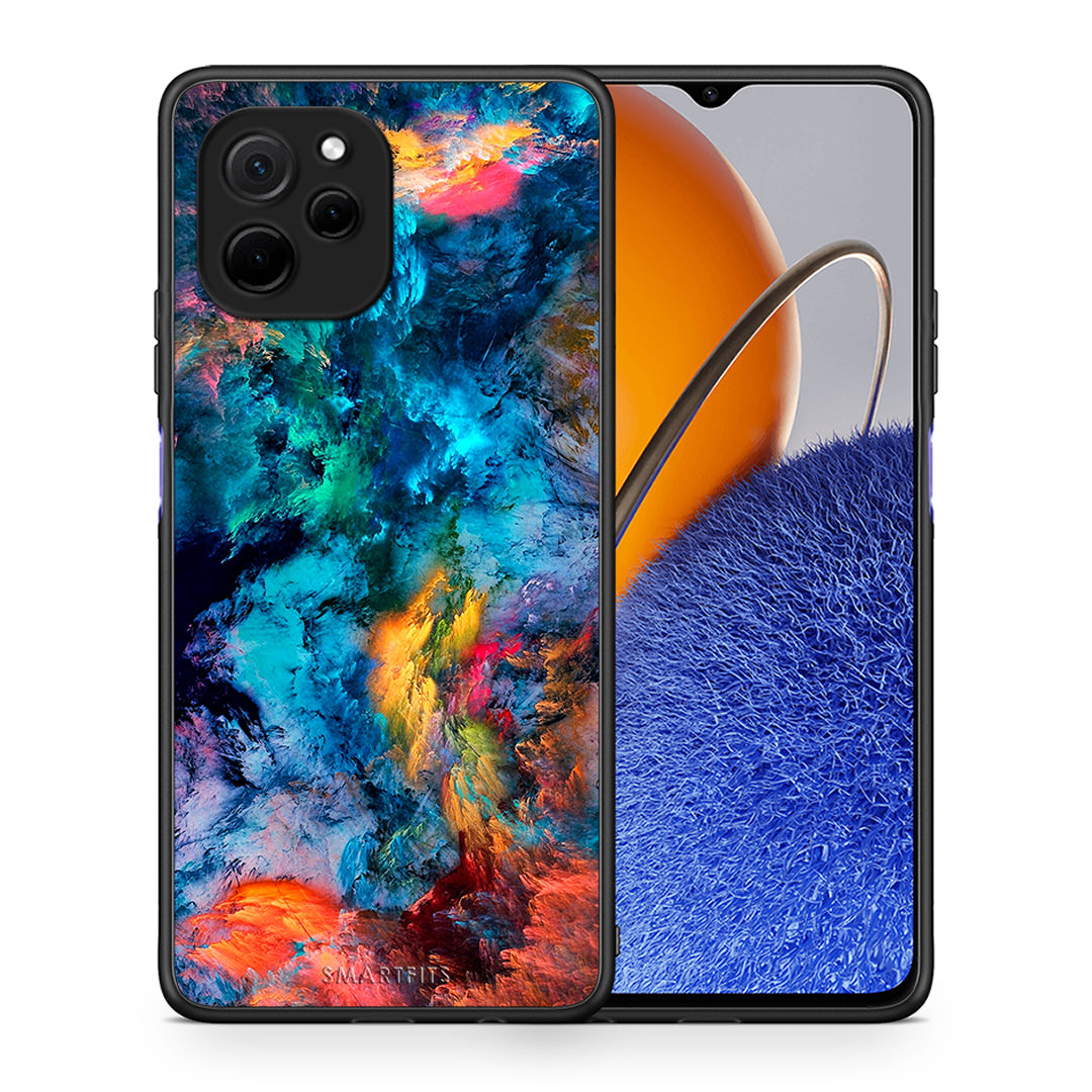 Θήκη Huawei Nova Y61 Paint Crayola από τη Smartfits με σχέδιο στο πίσω μέρος και μαύρο περίβλημα | Huawei Nova Y61 Paint Crayola Case with Colorful Back and Black Bezels