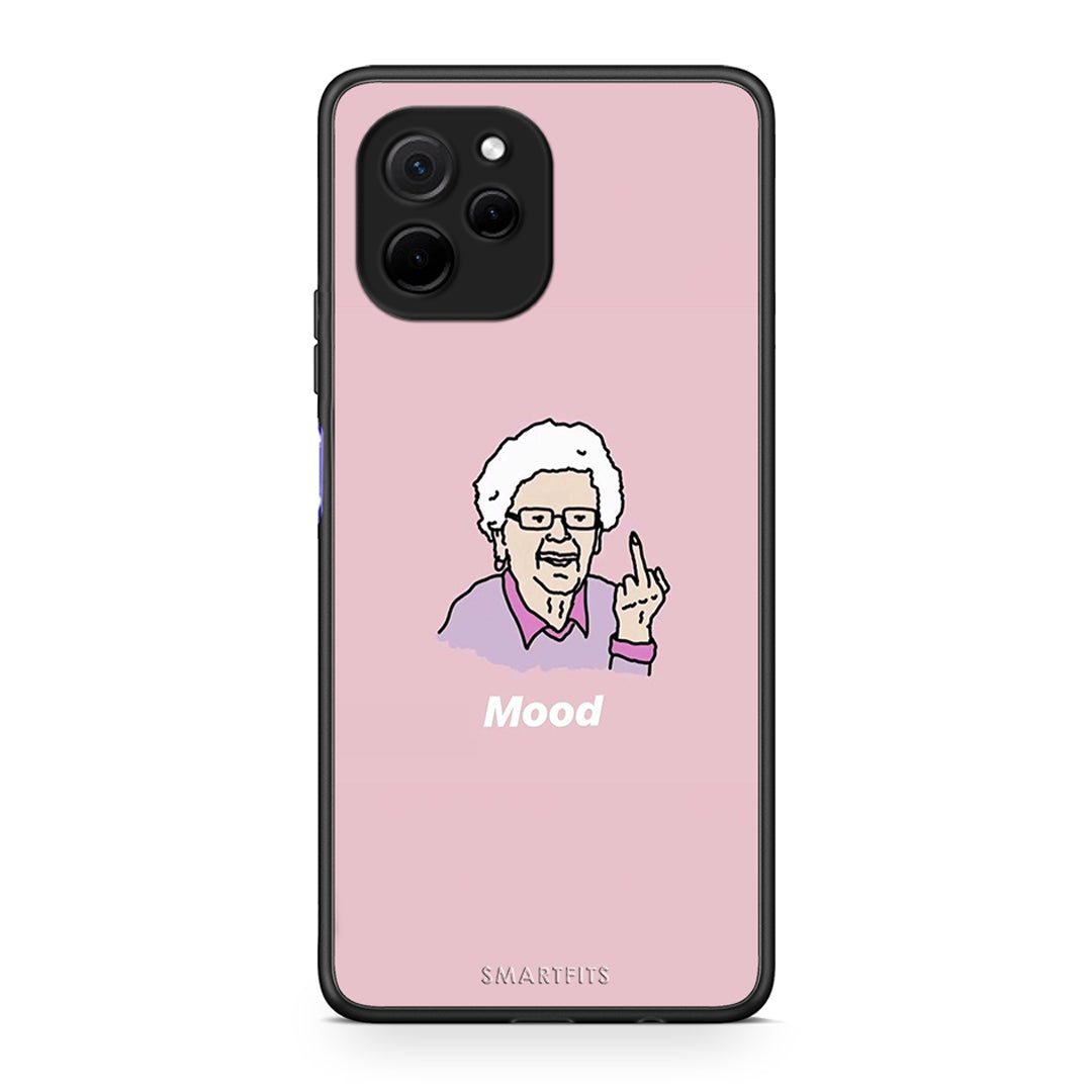 Θήκη Huawei Nova Y61 PopArt Mood από τη Smartfits με σχέδιο στο πίσω μέρος και μαύρο περίβλημα | Huawei Nova Y61 PopArt Mood Case with Colorful Back and Black Bezels