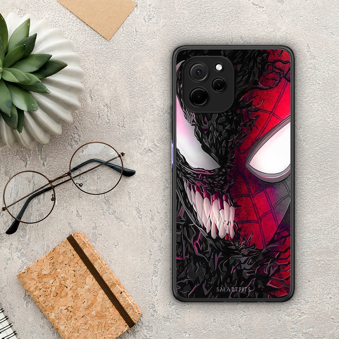 Θήκη Huawei Nova Y61 PopArt SpiderVenom από τη Smartfits με σχέδιο στο πίσω μέρος και μαύρο περίβλημα | Huawei Nova Y61 PopArt SpiderVenom Case with Colorful Back and Black Bezels