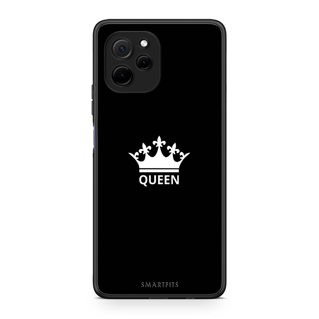 Θήκη Huawei Nova Y61 Valentine Queen από τη Smartfits με σχέδιο στο πίσω μέρος και μαύρο περίβλημα | Huawei Nova Y61 Valentine Queen Case with Colorful Back and Black Bezels