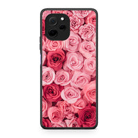 Thumbnail for Θήκη Huawei Nova Y61 Valentine RoseGarden από τη Smartfits με σχέδιο στο πίσω μέρος και μαύρο περίβλημα | Huawei Nova Y61 Valentine RoseGarden Case with Colorful Back and Black Bezels