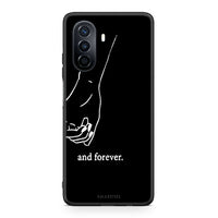Thumbnail for Huawei Nova Y70 Always & Forever 2 Θήκη Αγίου Βαλεντίνου από τη Smartfits με σχέδιο στο πίσω μέρος και μαύρο περίβλημα | Smartphone case with colorful back and black bezels by Smartfits