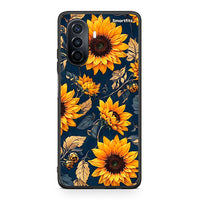 Thumbnail for Huawei Nova Y70 Autumn Sunflowers θήκη από τη Smartfits με σχέδιο στο πίσω μέρος και μαύρο περίβλημα | Smartphone case with colorful back and black bezels by Smartfits