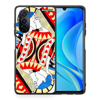 Thumbnail for Θήκη Huawei Nova Y70 Card Love από τη Smartfits με σχέδιο στο πίσω μέρος και μαύρο περίβλημα | Huawei Nova Y70 Card Love case with colorful back and black bezels