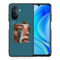 Thumbnail for Θήκη Huawei Nova Y70 Cry An Ocean από τη Smartfits με σχέδιο στο πίσω μέρος και μαύρο περίβλημα | Huawei Nova Y70 Cry An Ocean case with colorful back and black bezels