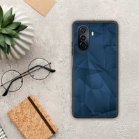 Thumbnail for Geometric Blue Abstract - Huawei Nova Y70 / Y70 Plus case