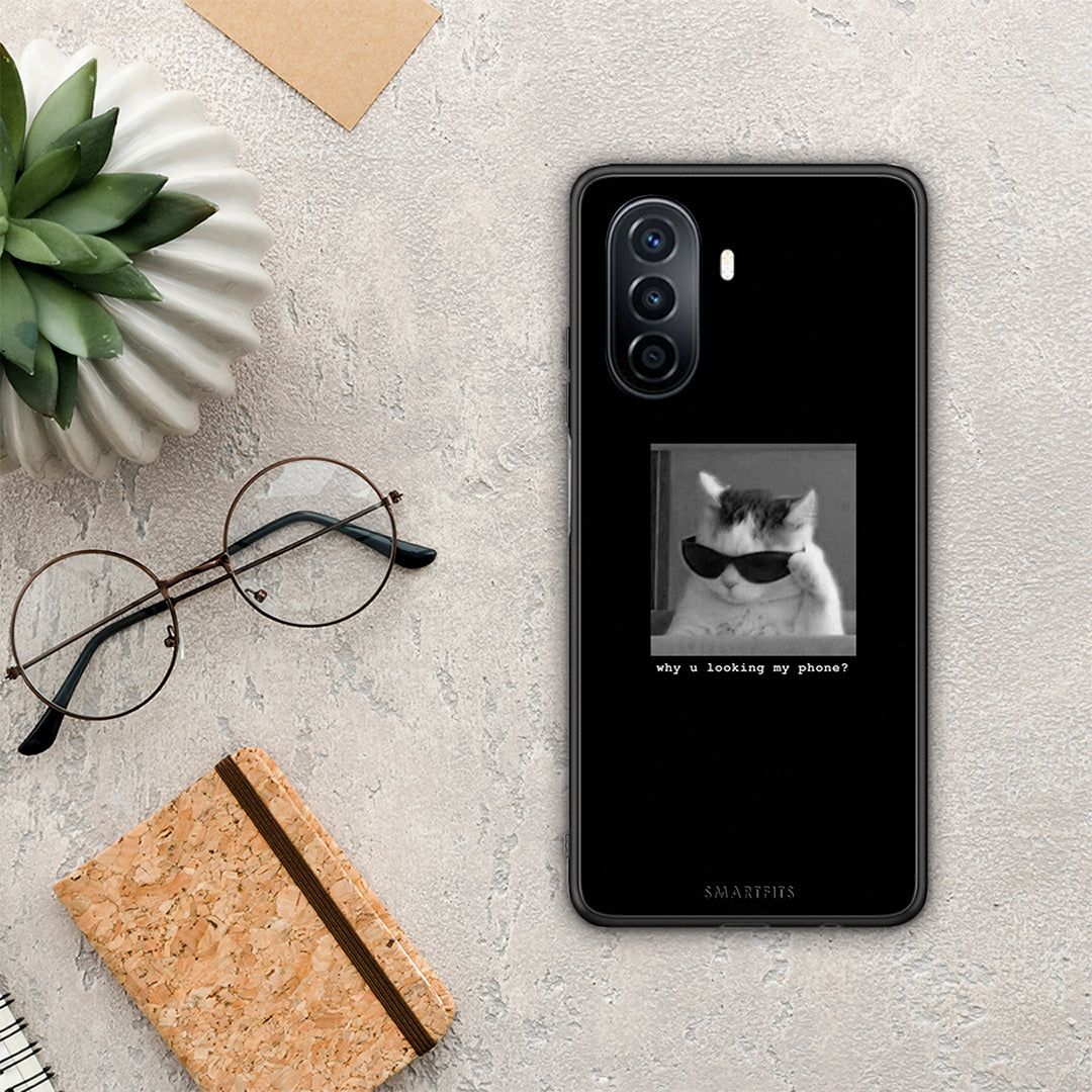 Meme Cat - Huawei Nova Y70 / Y70 Plus case