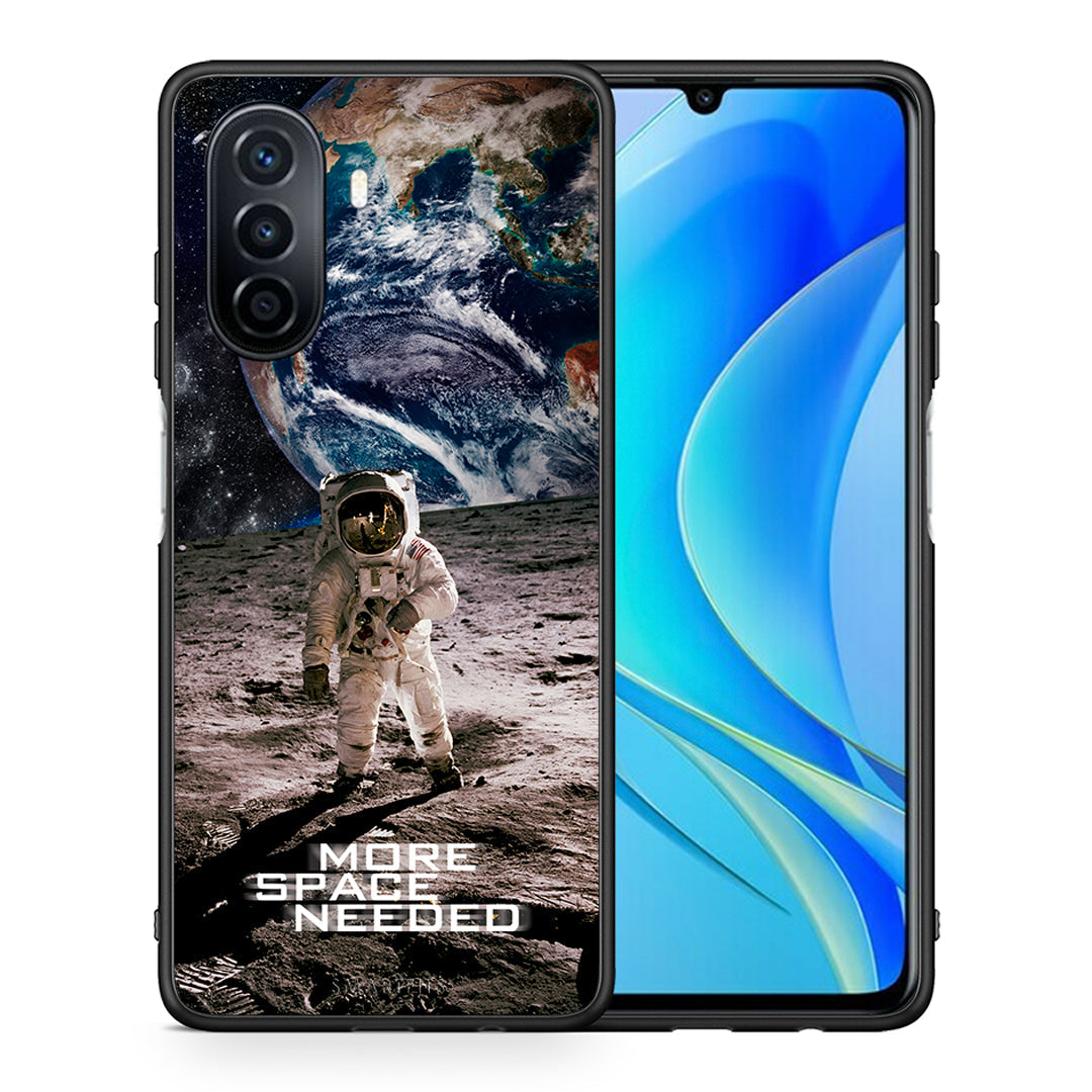 Θήκη Huawei Nova Y70 More Space από τη Smartfits με σχέδιο στο πίσω μέρος και μαύρο περίβλημα | Huawei Nova Y70 More Space case with colorful back and black bezels